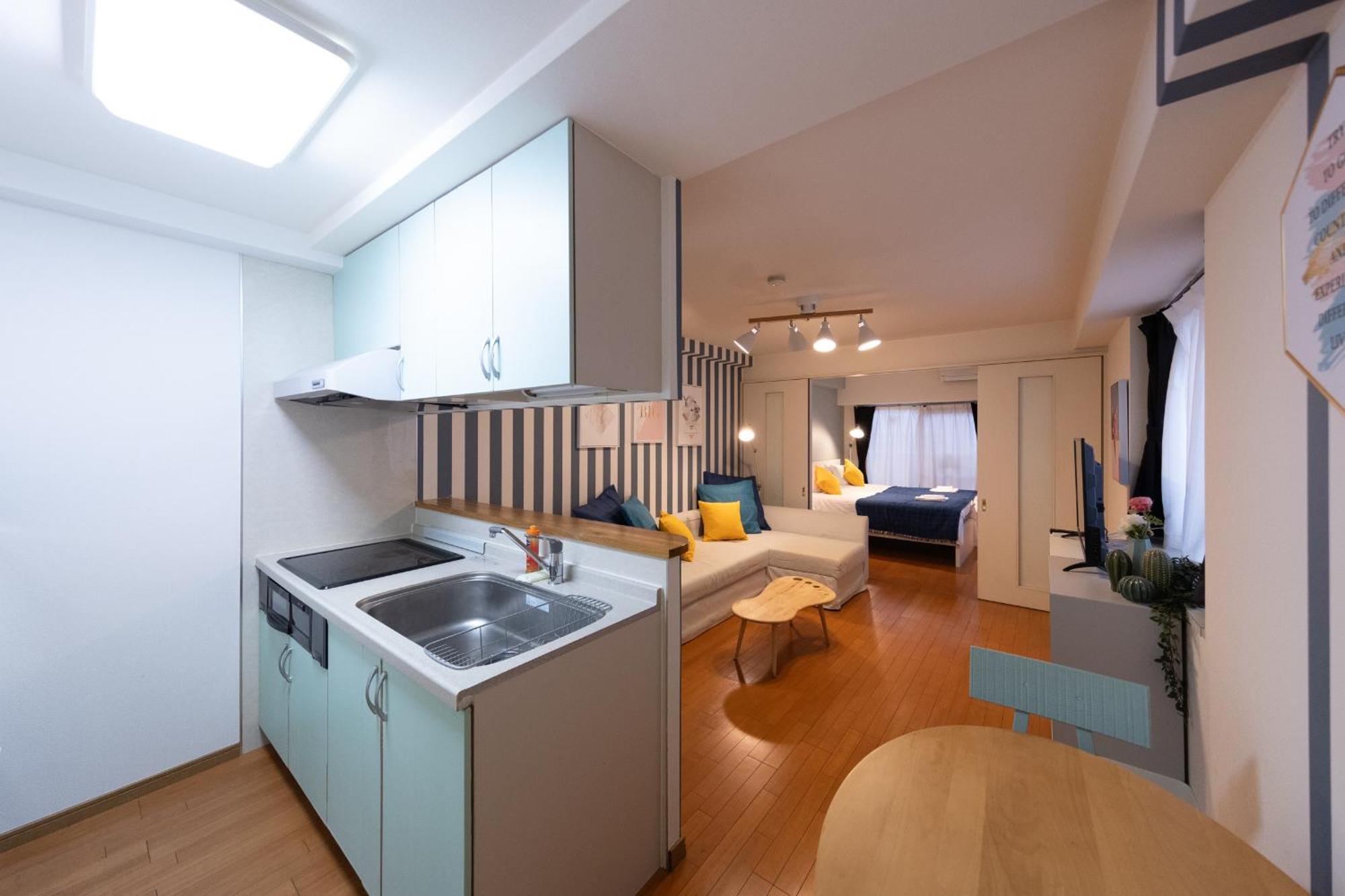 Sky Living Apartment โอซาก้า ภายนอก รูปภาพ